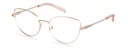 Okulary do komputera Sofia Wide Gold/Rose Water