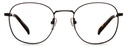 Okulary korekcyjne Leo Matt Black/Dark Havana