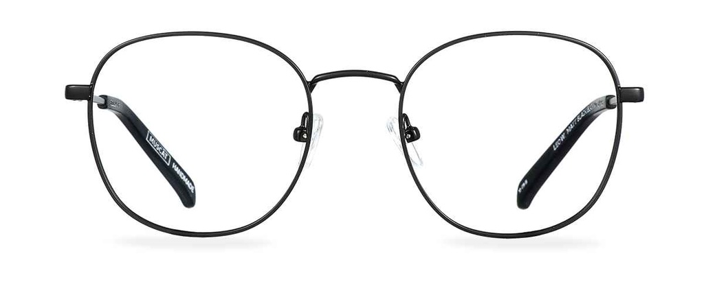 Okulary korekcyjne Leo Wide Matt Black/Black Matt