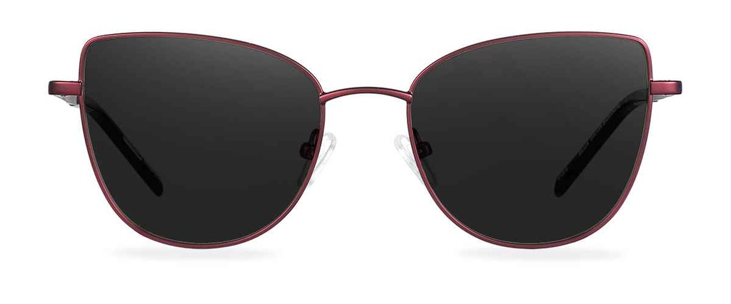 Okulary przeciwsłoneczne Ella Satin Burgundy/Burgundy