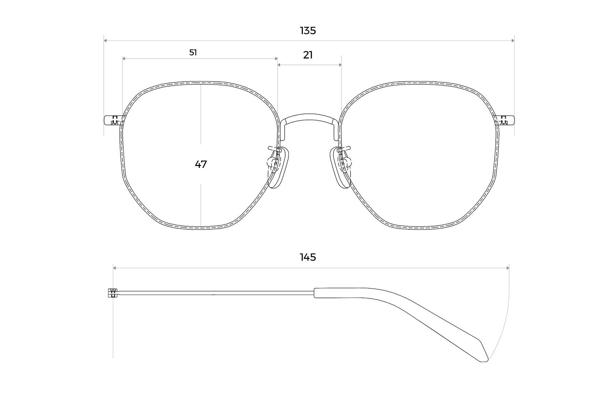 [83.5] Okulary do komputera Cameron Black Magic